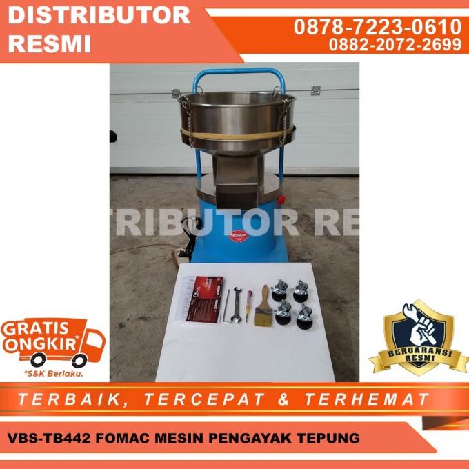 Jual Vbs Tb Fomac Mesin Pengayak Tepung Electric Vibro Separator Shopee Indonesia