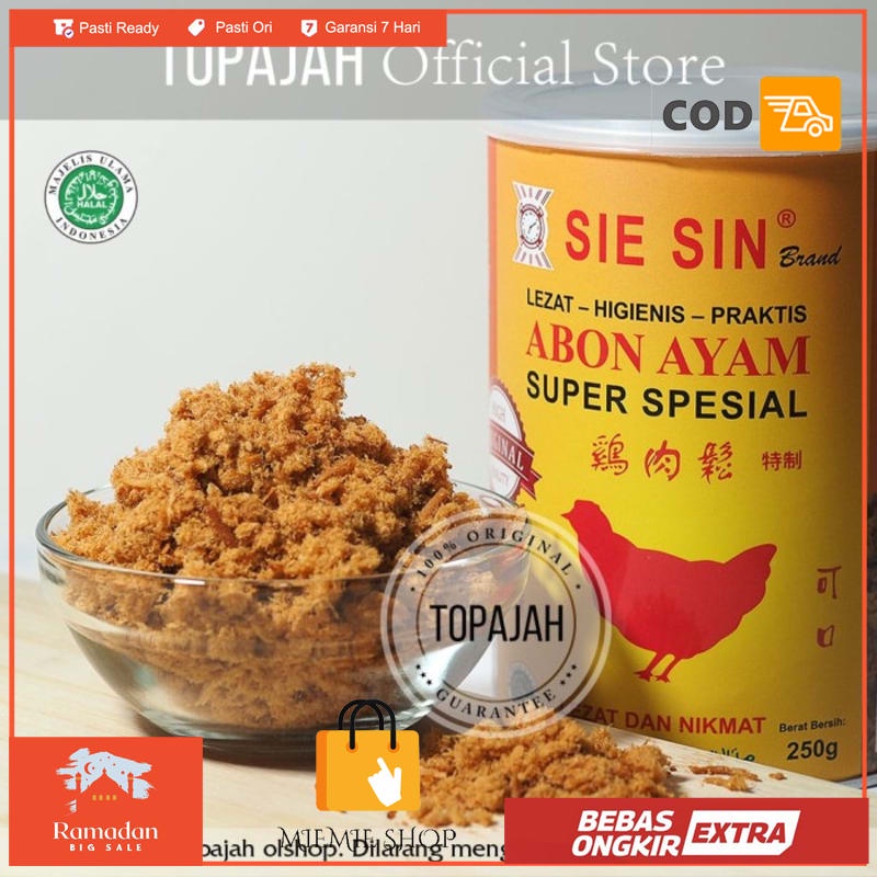 Jual Abon Ayam Super Spesial Sie Sin Grm Halal Shopee Indonesia