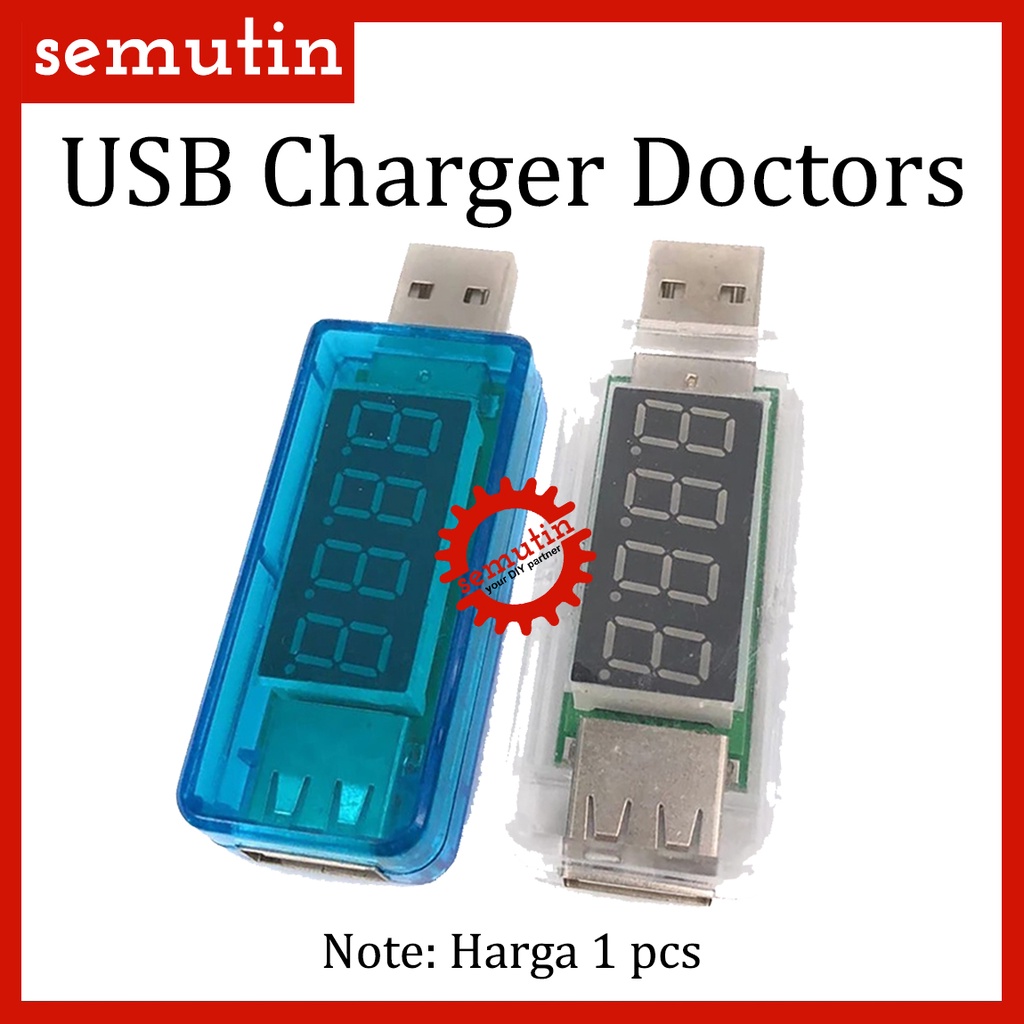 Jual Usb Charger Doctor Voltmeter Multimeter Voltage Tester