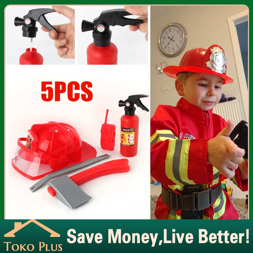 Jual Fire Fighter Set Toys Mainan Edukasi Anak Pemadam Kebakaran