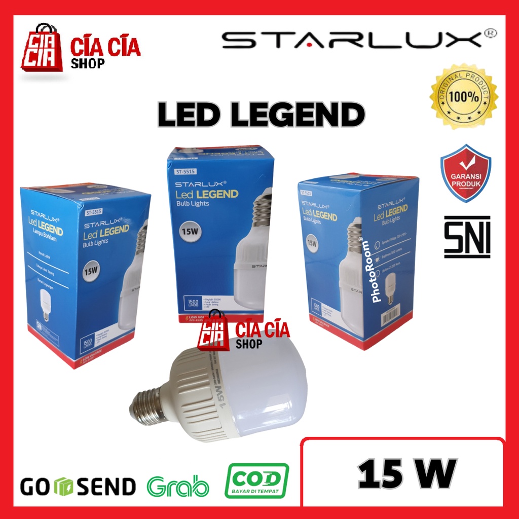 Jual Starlux Led Legend W Lampu Bohlam Led Watt Lampu Led Bohlam W Led Capsule Shopee