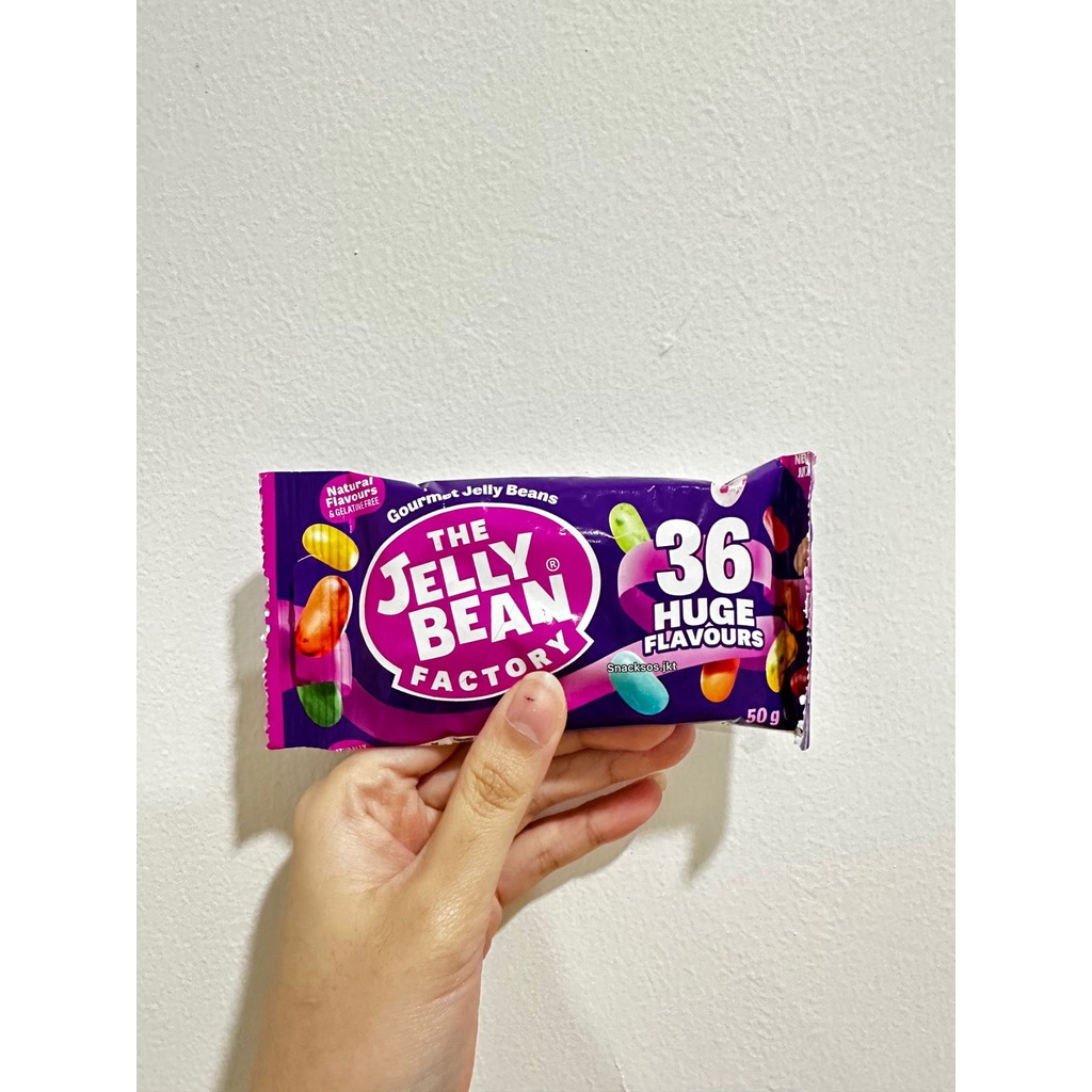 Jual THE JELLY BEAN FACTORY GOURMET JELLY BEANS 36 HUGE FLAVORS CANDY