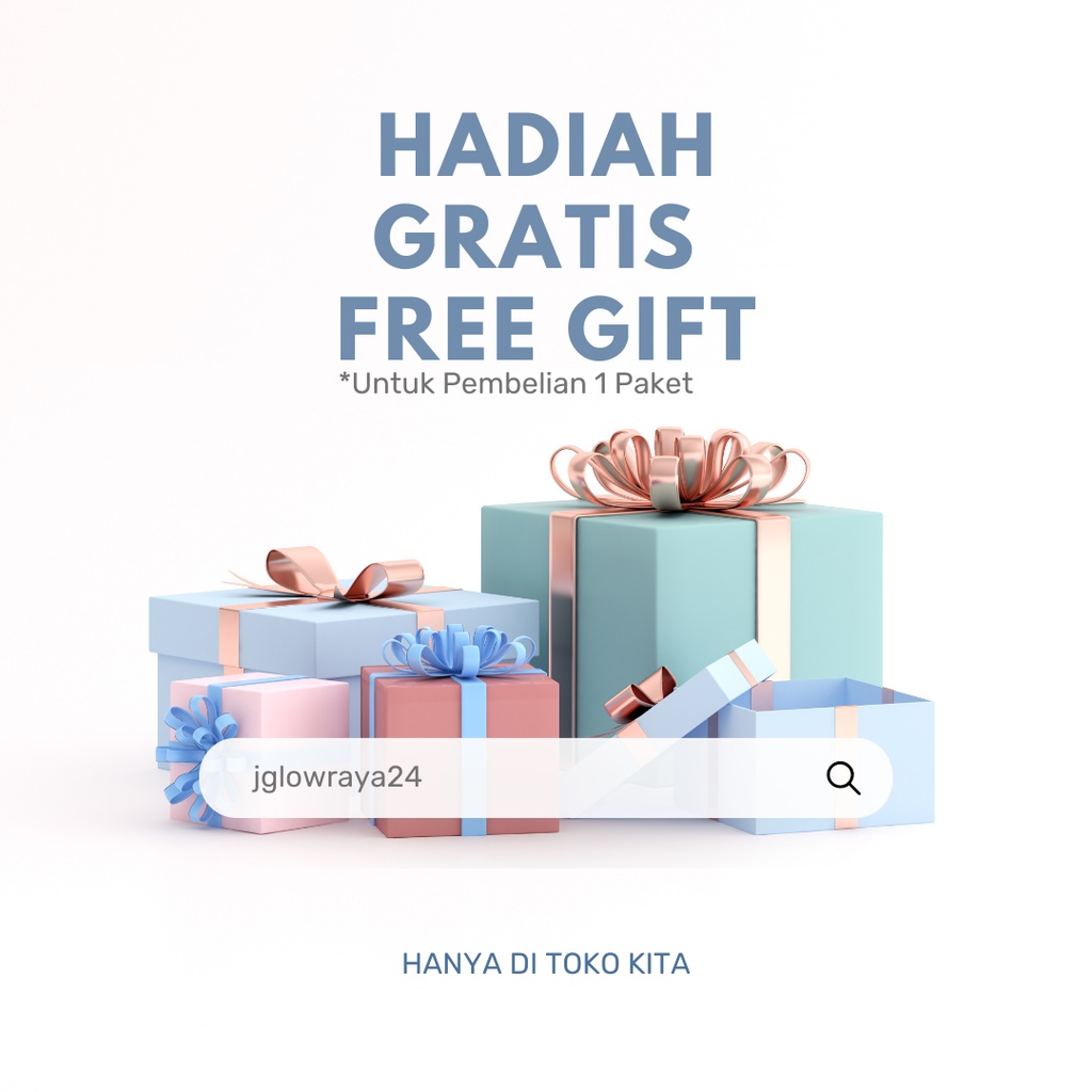 Jual Hadiah Gratis Free Gift | Shopee Indonesia