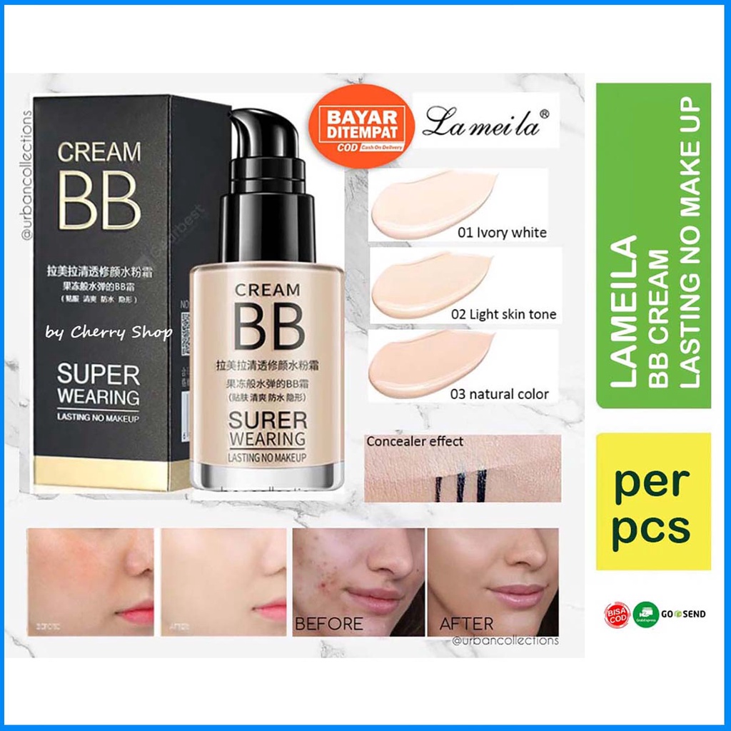 Jual [BB CREAM LASTING NO MAKE UP] LAMEILA BB Cream Korean Makeup