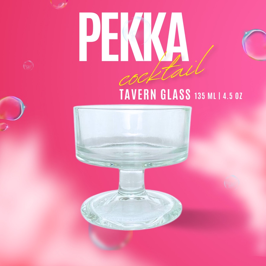 Jual Pekka Short Tavern Glass Gelas Es Krim Kaca Cocktail Glass Shopee Indonesia 5543