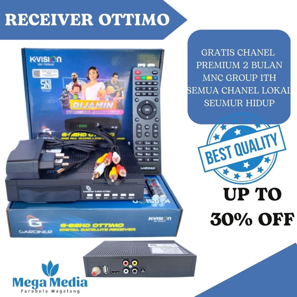 Jual Receiver parabola Kvision GOL Bisa MNC Grup Terbaru Shopee Indonesia