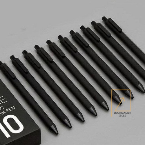 Jual Pulpen Kacogreen Pure Signing Gel Ink Pen Pen Pulpen Hitam 10 PCS