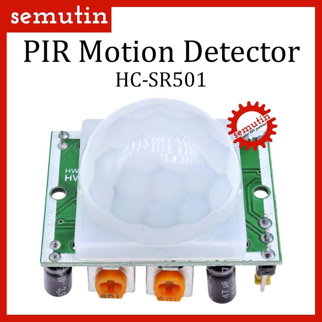 Jual PIR Motion Sensor Detector Model HC-SR501 / Module Gerak HCSR501 ...