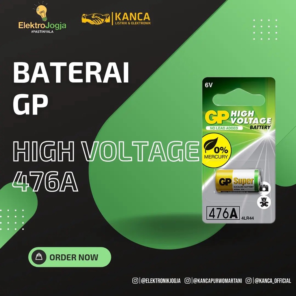 GP Baterie Alkaline 476A 4LR44 6V 1ks | Chyť a pusť