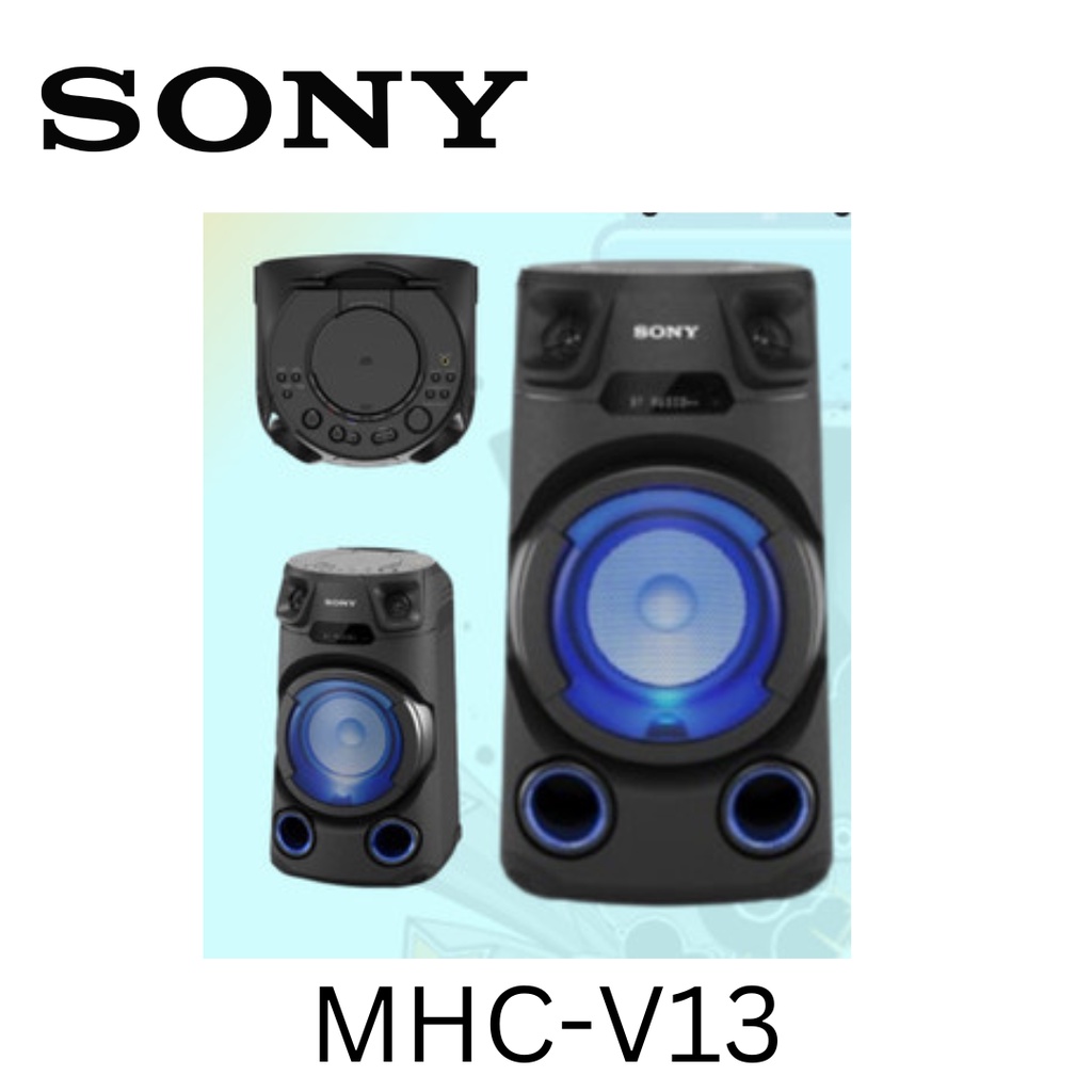 Jual Sony MHCV13 High Power Bluetooth Audio System Garansi resmi Sony