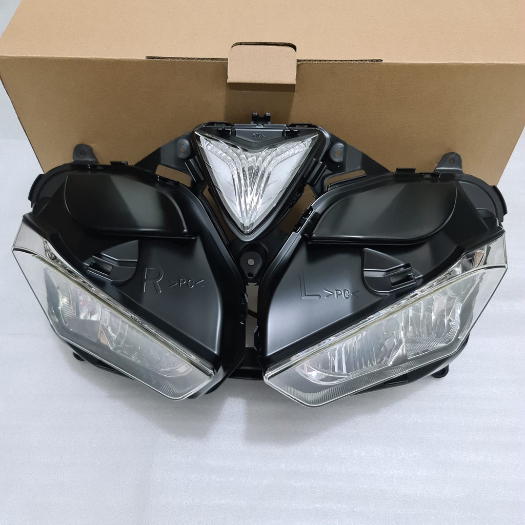 Jual head lamp yamaha r25 reflektor head light lampu depan r25 | Shopee ...