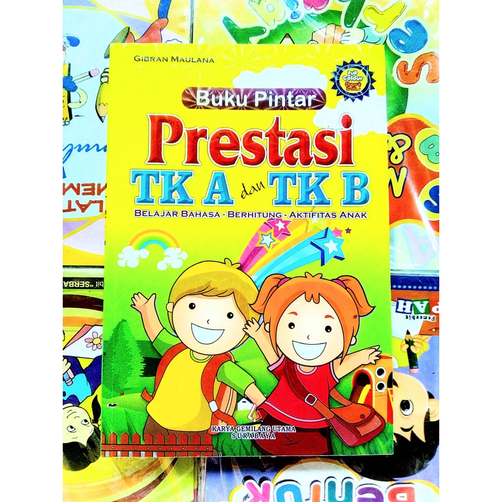 Jual Buku Pintar Prestasi TK A Dan TK B Materi Belajar Bahasa Berhitung ...