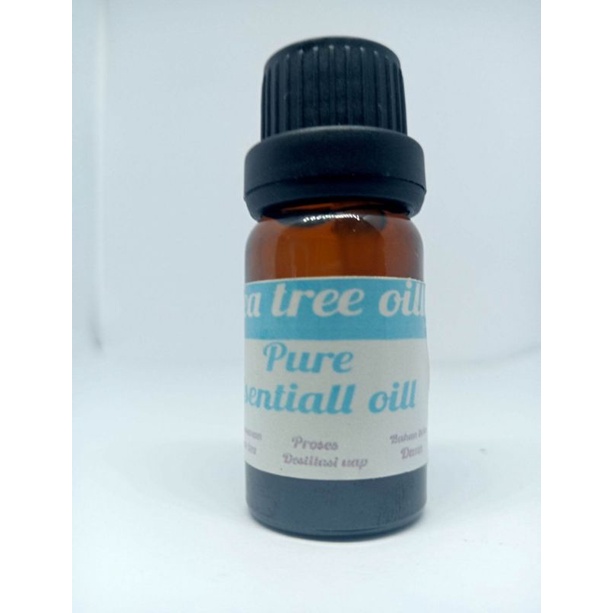 Jual Essential/Minyak TEA TREE asli kemasan 10 ml - 100 ml | Shopee ...