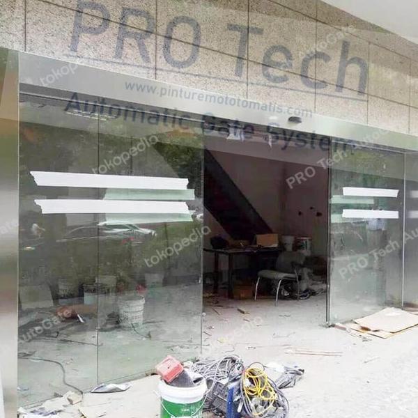 Jual Mesin Automatic Door / Pintu Otomatis Sliding Door Kaca / Kayu Shopee Indonesia