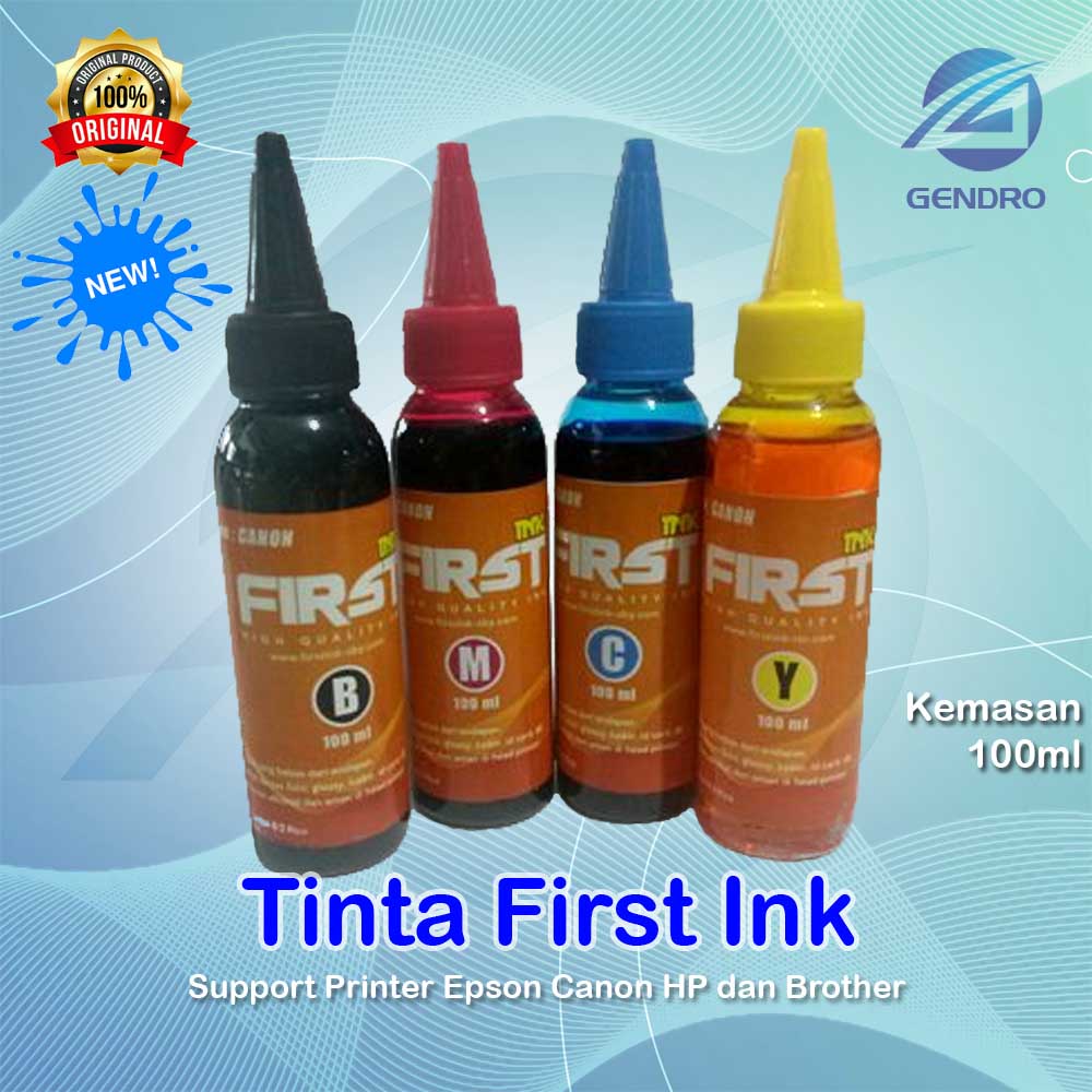Jual Tinta Universal First ink 100ml ip2770 mp287 hp2135 dkk | Shopee ...
