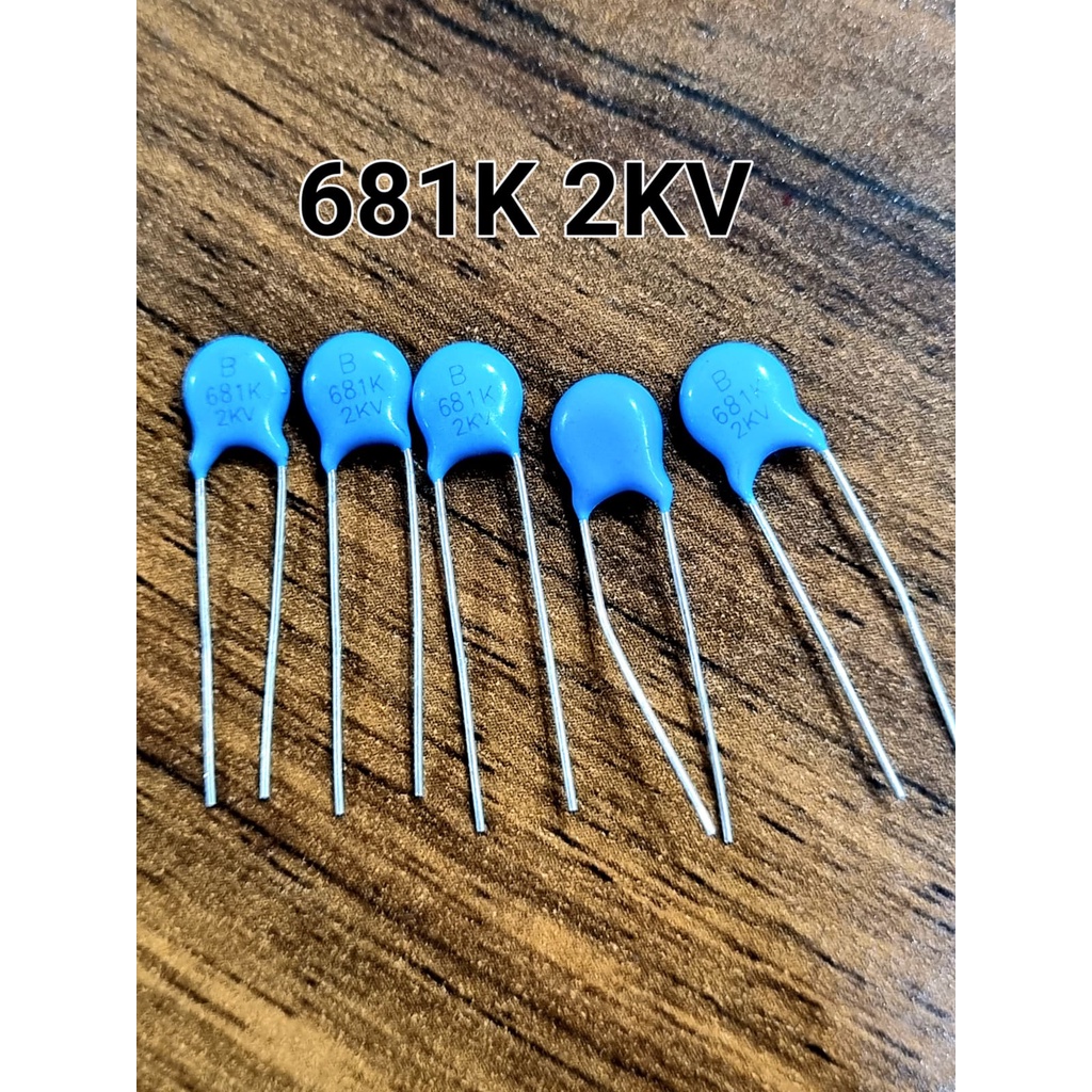 Capacitor Cerâmico 680PF X 50V = 681 Cerâmico - Ponto Da Eletrônica - Foto 11