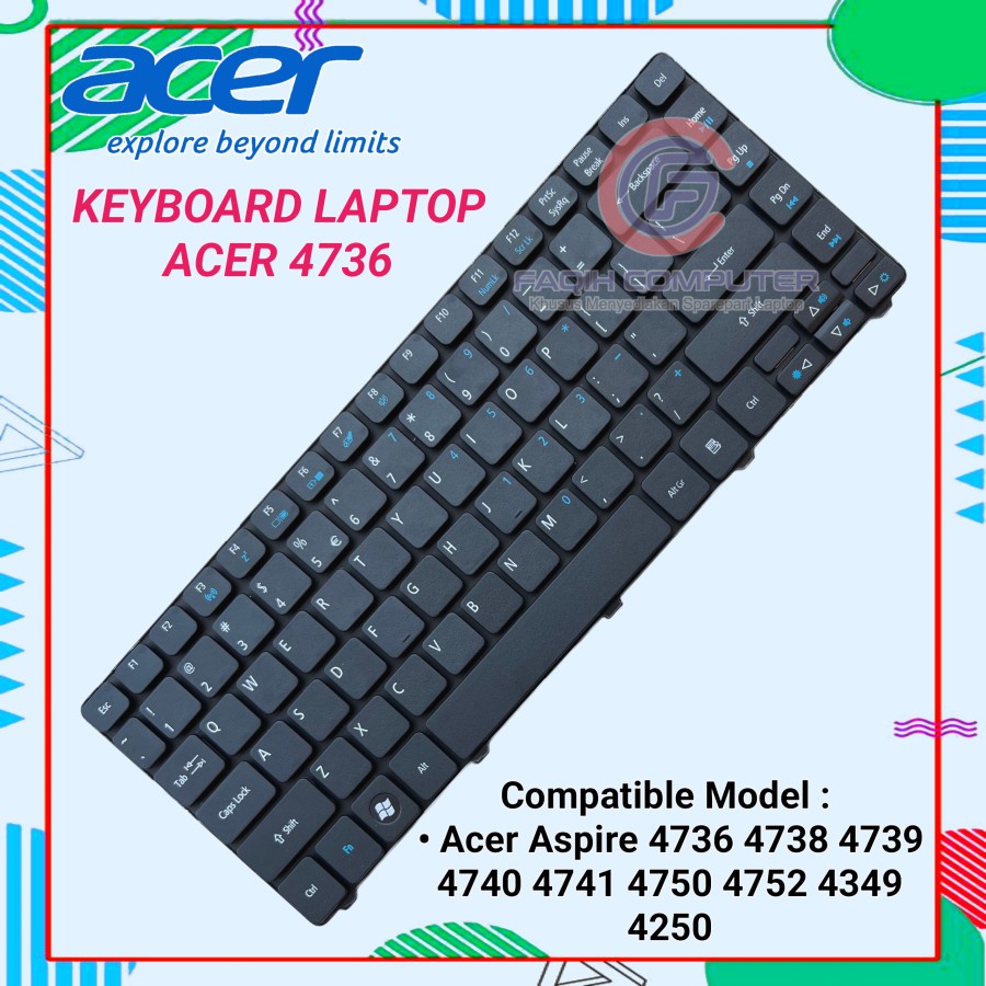 Jual Keyboard Laptop ACER ASPIRE 4741 4741G 4750 4750 4752 4736 4738 ...
