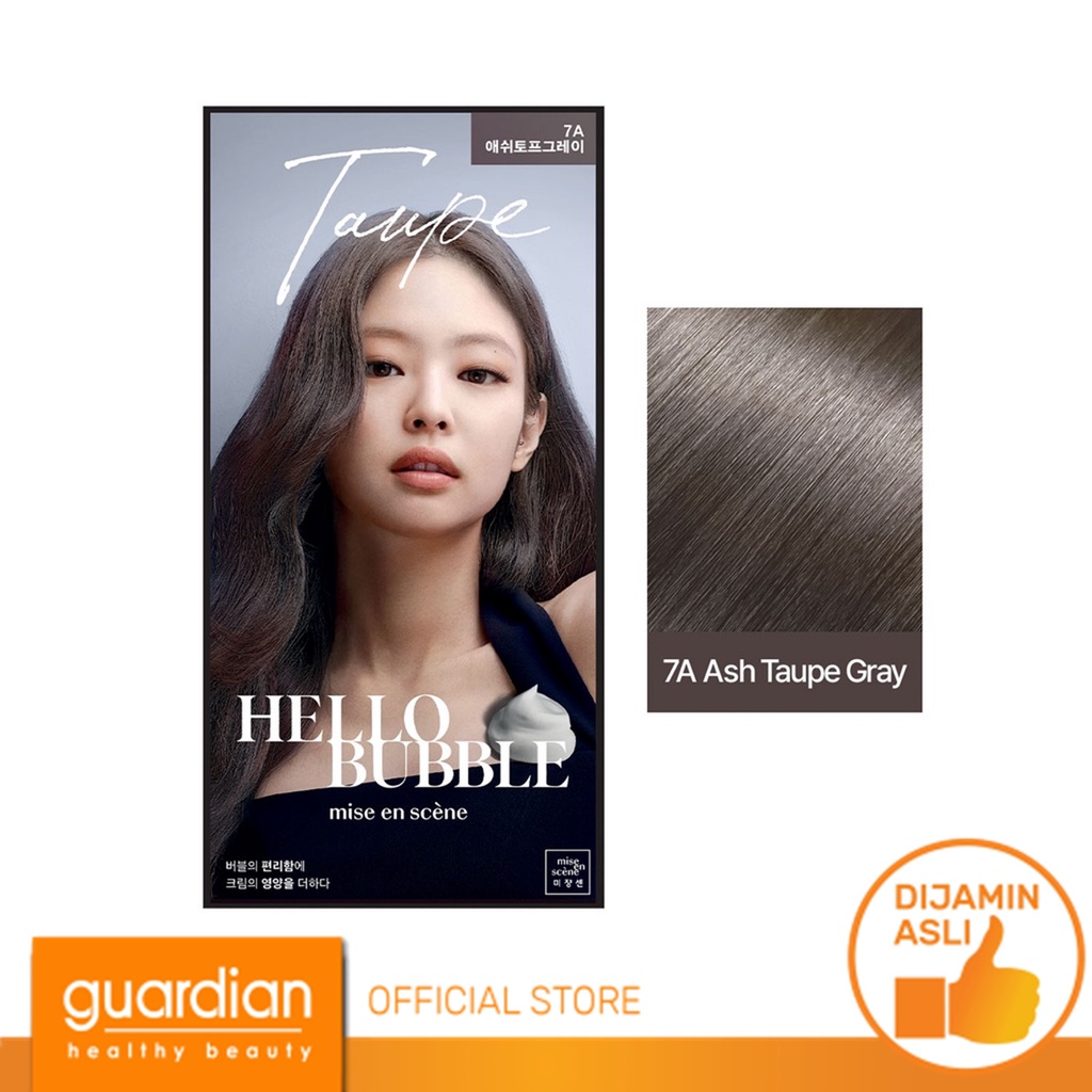 Jual MISE EN SCENE Hello Bubble Hair Color Pewarna Rambut 7A Ash