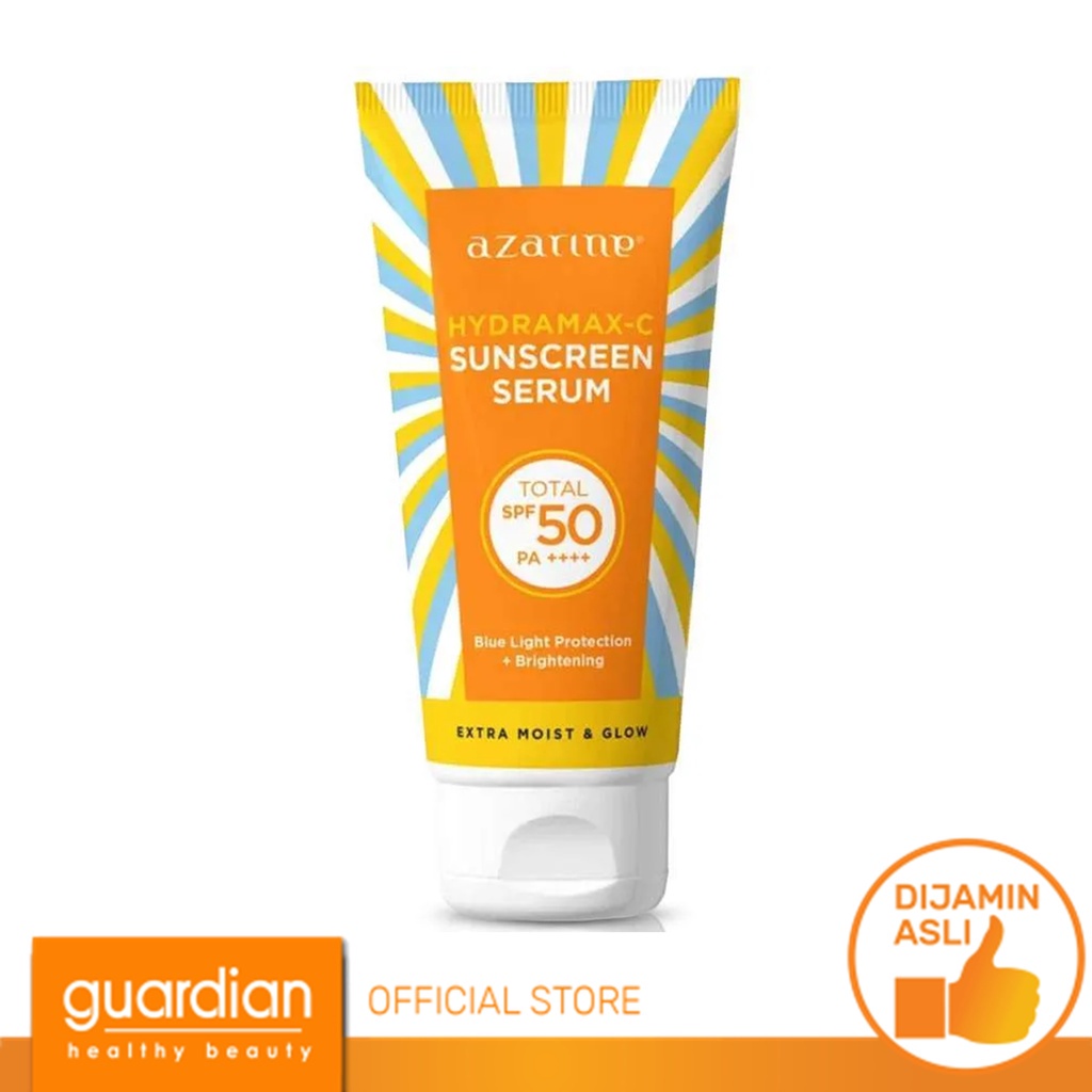 Jual Azarine Hydramax-C Sunscreen Serum SPF50 PA++++ / sunscreen kulit ...