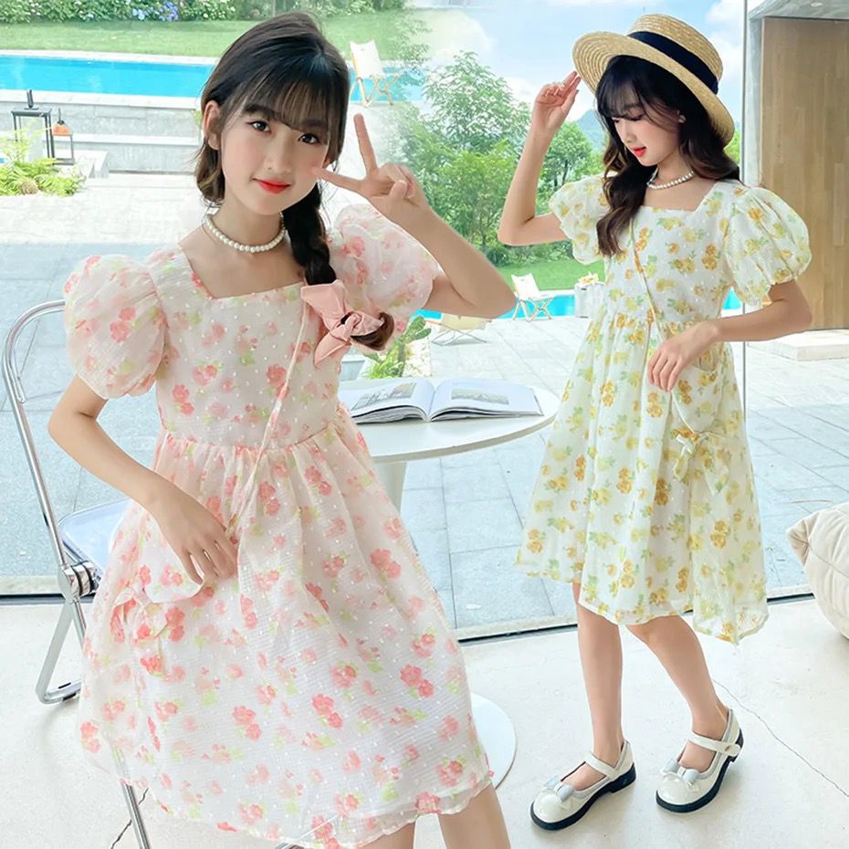 Jual ARUNIKA DRESS DRESS ANAK PEREMPUAN IMPORT KOREAN STYLE DRESS KOREA