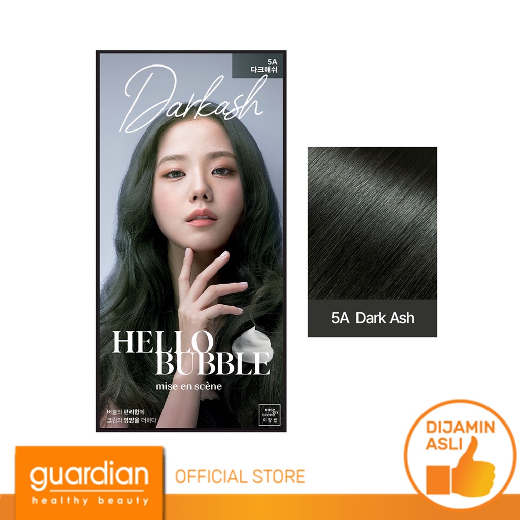 Jual MISE EN SCENE Hello Bubble Hair Color Pewarna Rambut 5A Dark Ash