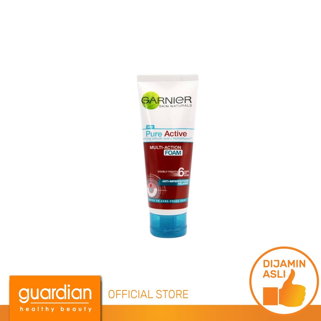 Jual GARNIER Pure Active Multi Action Foam 100ml | Shopee Indonesia
