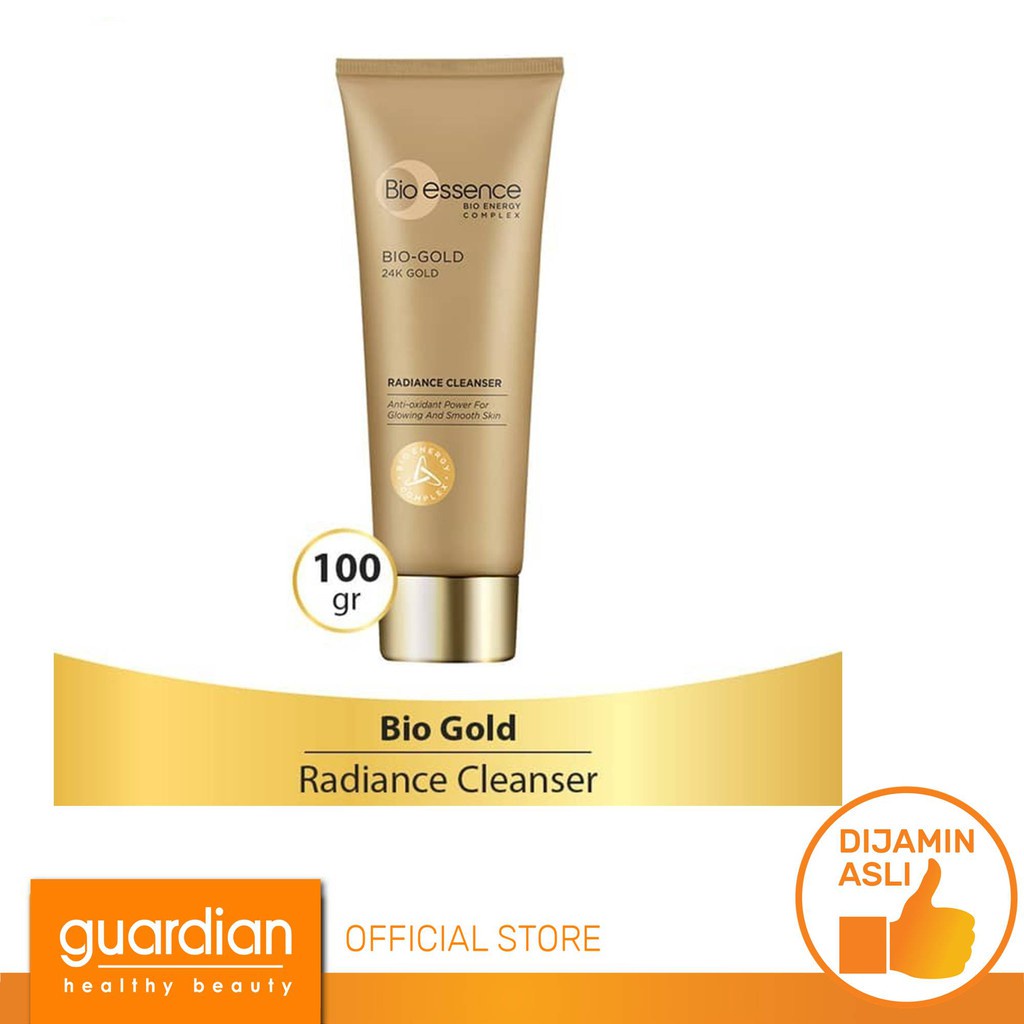 Jual BIO ESSENCE 24K Gold Radiance Cleanser 100g | Shopee Indonesia