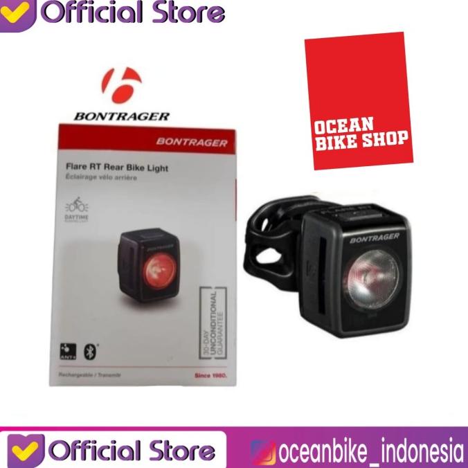 Jual Lampu Belakang Sepeda Original Bontrager Flare RT Rear Bike Light