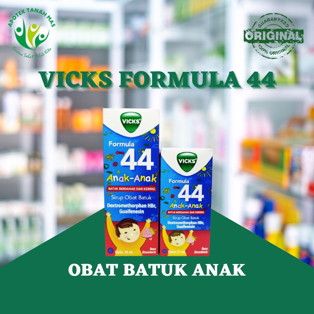 Jual Vicks Formula 44 Sirup Obat Batuk Anak Shopee Indonesia