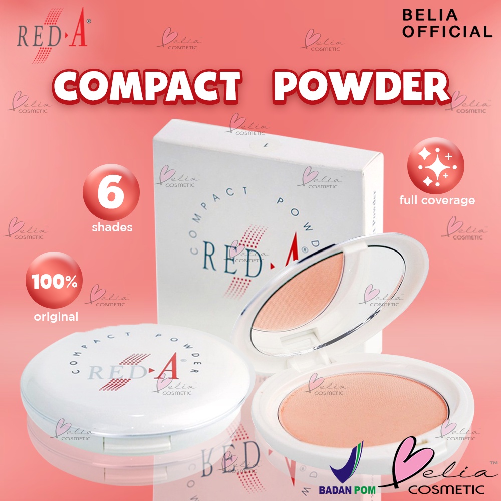 Jual BELIA RedA Compact Powder 100 Original Compact Powder Bedak