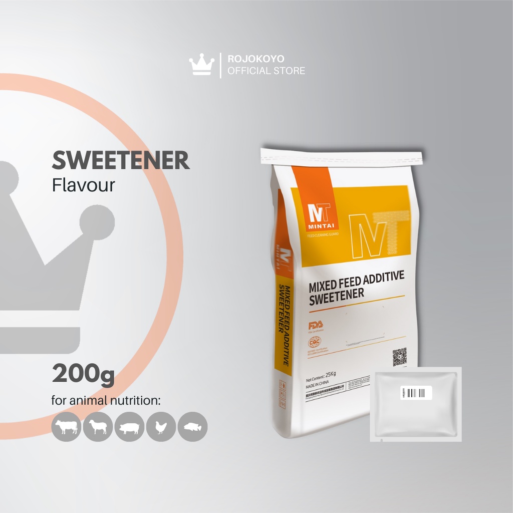 Jual Sweetener SukrosaSodium Saccharine Pemanis Pakan Ternak Shopee