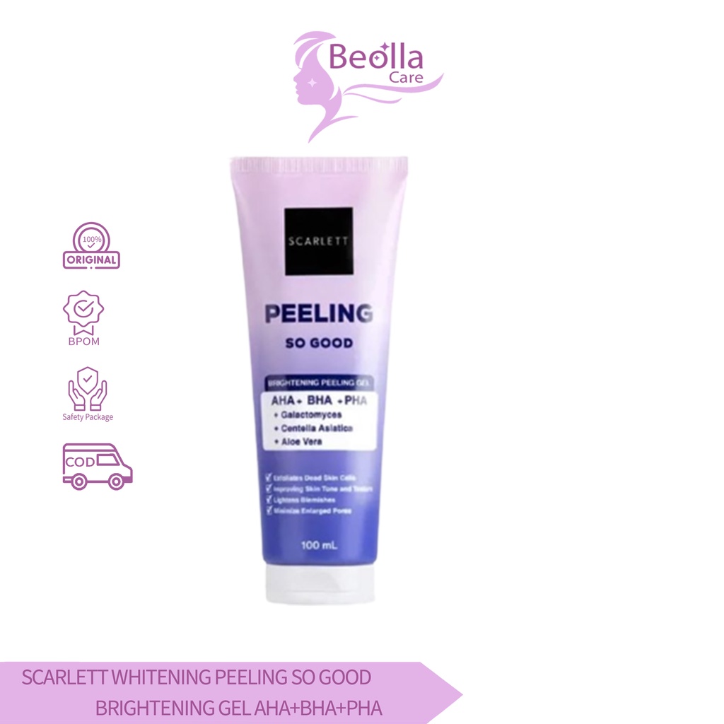 Jual Scarlett Whitening Peeling So Good Brightening Gel AHA+BHA+PHA ...