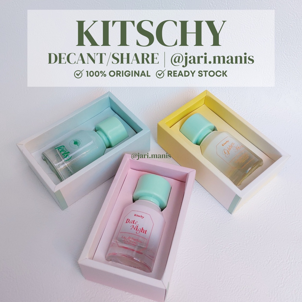 Jual decant share Kitschy Feels Memory Lane Golden Hour Date Night