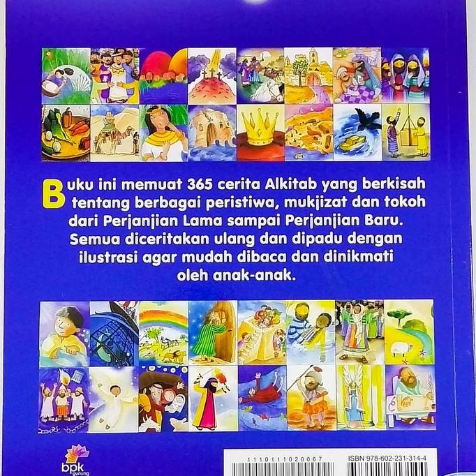 Jual 365 Cerita Alkitab Untuk Anak. Alkitab Anak. Alkitab Bergambar ...