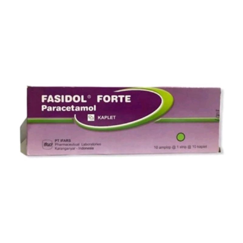 Jual Fasidol Forte Paracetamol Parasetamol Box Shopee Indonesia