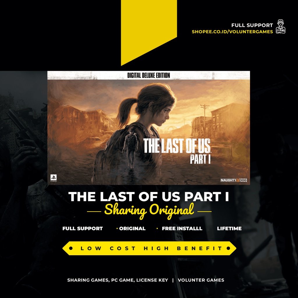 Jual The Last Of Us Part 1 Deluxe Edition Pc Original Shopee Indonesia