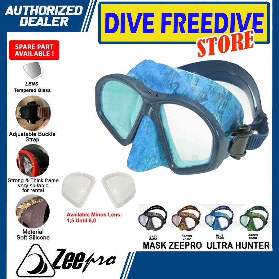 Jual Mask Zeepro Ultra Hunter Lensa Minus Optical Lens Masker Kacamata