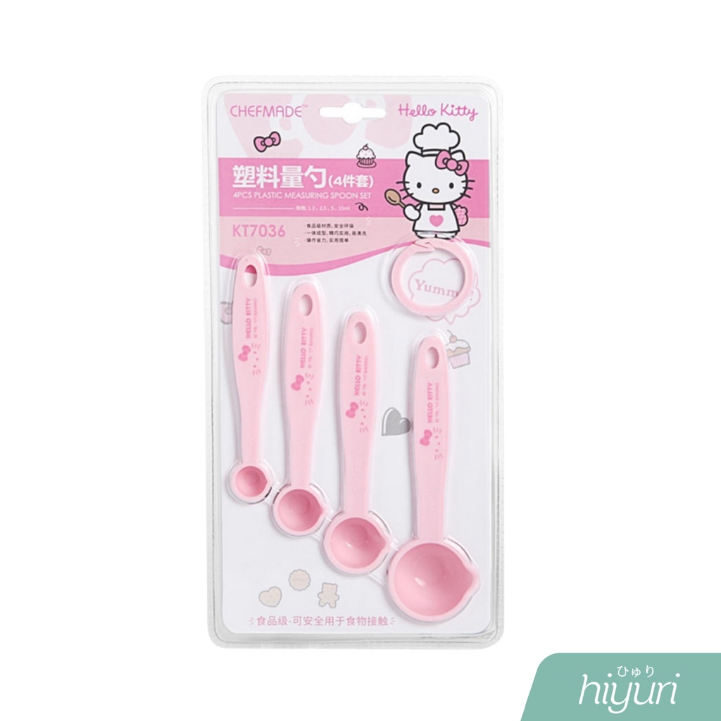 Jual HIYURI Original CHEFMADE Hello Kitty Measuring Spoon/Sendok Takar ...