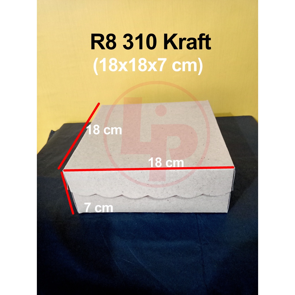 Jual Dus Box Kotak Nasi R Kraft X X Kraft Coklat Gsm Shopee