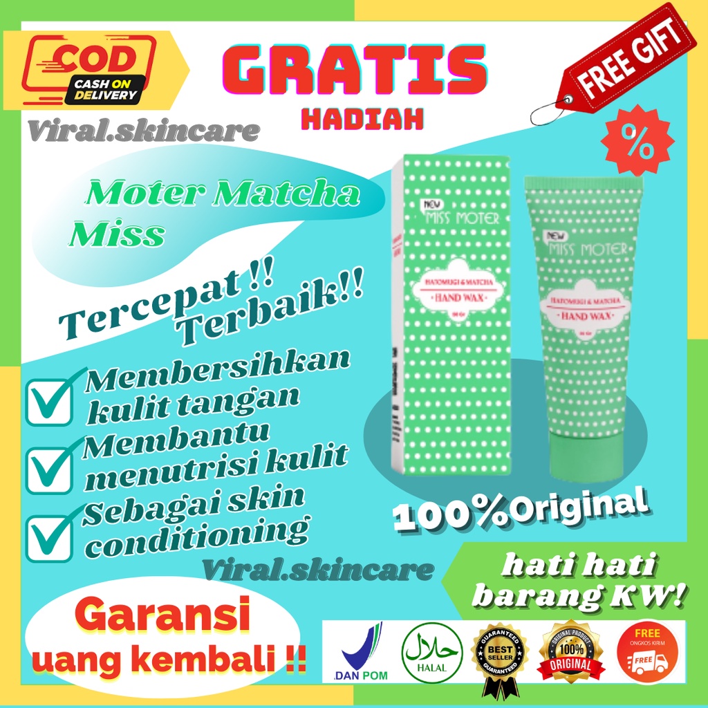 Jual Miss Moter Wax Peel Off Mask Matcha Hand Masker Tangan Dan Badan