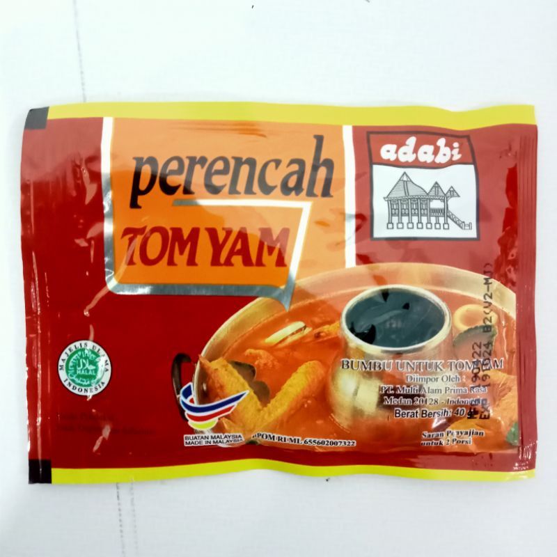 Jual Adabi Perencah Tomyam Bumbu Tomyum G Shopee Indonesia