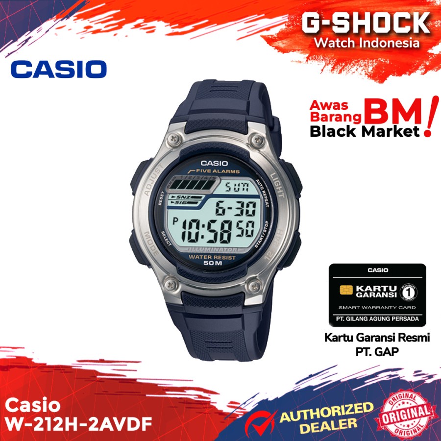 Casio w 212 best sale