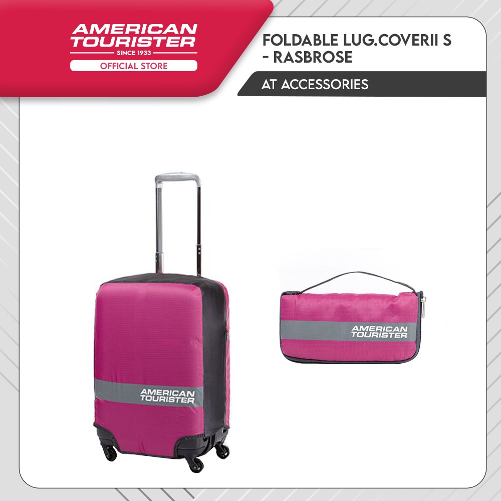 Jual American Tourister Travel Accessories Foldable Luggage Cover II Small Shopee Indonesia