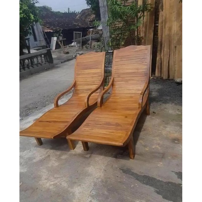 Jual Kursi Santai Kursi Taman Pribadi Kursi Malas Kursi Pantai Kolam Renang Shopee Indonesia 9986