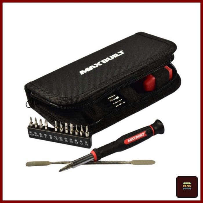 Jual MAXBUILT Obeng Presisi Screwdriver Set 35 Pcs | Shopee Indonesia
