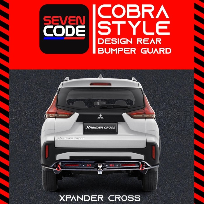 Jual NEW!! PENGAMAN BELAKANG TOWING BAR MITSUBISHI XPANDER CROSS COBRA ...