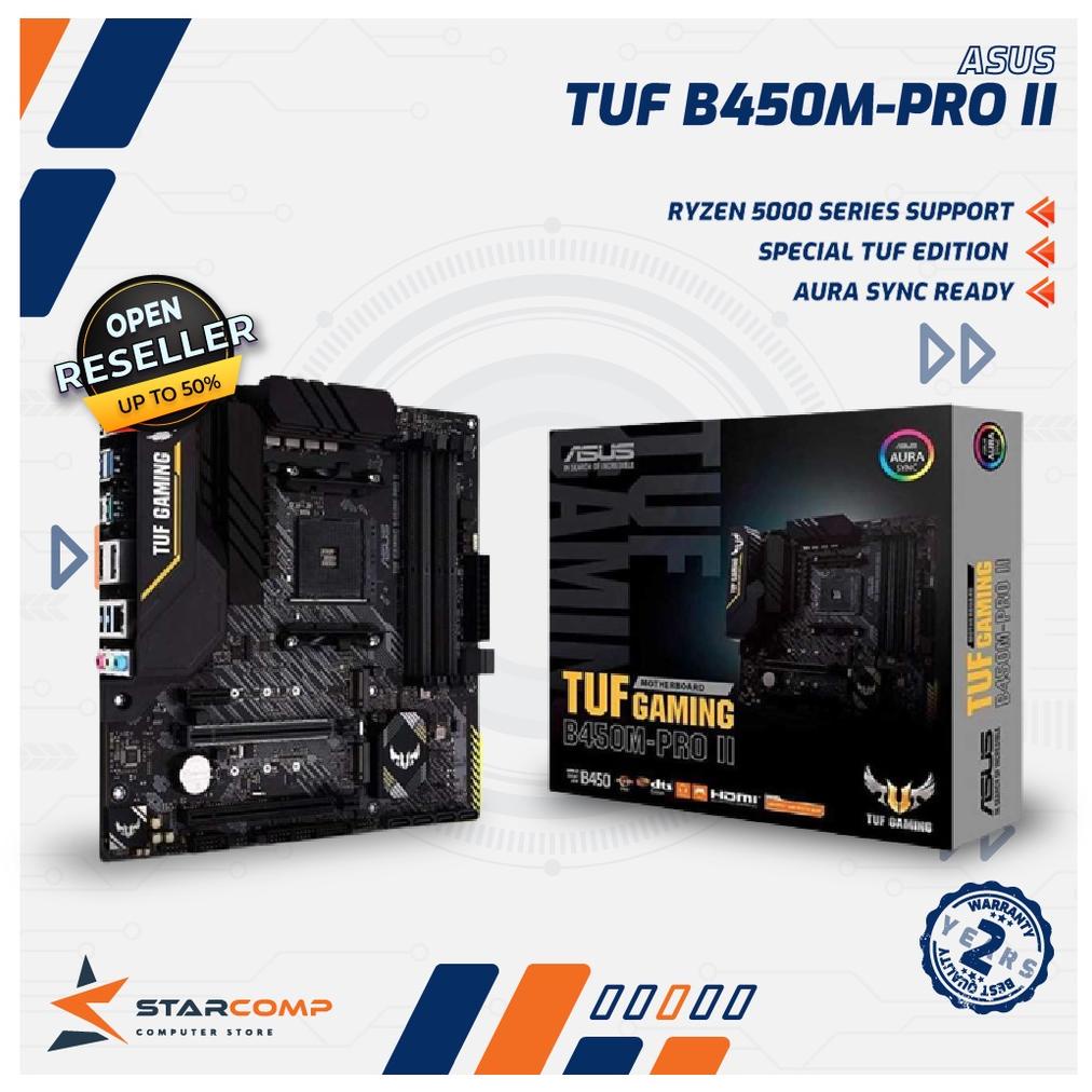 Jual Motherboard Asus TUF Gaming B450M PRO II AMD AM4 DDR4 B450 ...