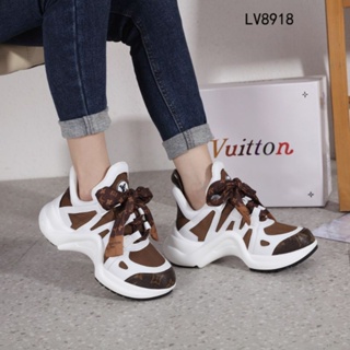 Jual Sneaker Louis Vuitton LV Archlight White Monogram Brown - white brown,  37 - Jakarta Selatan - Abz Sneaker