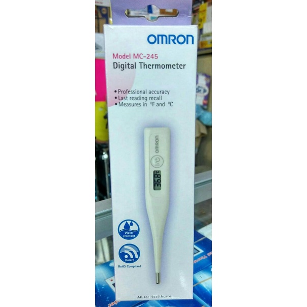 Jual Termometer Digital Omron MC 245 / Thermometer Omron Shopee Indonesia