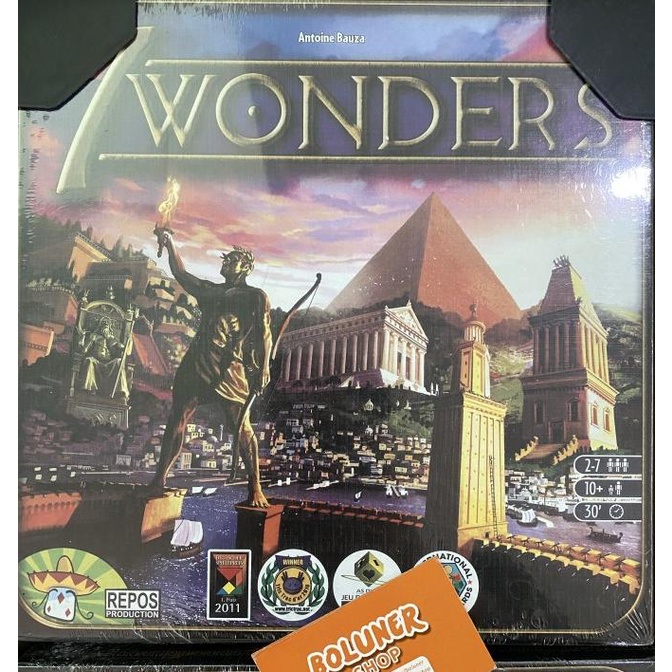 Jual Board Game 7 Wonders Boardgame Seven Wonders | Shopee Indonesia